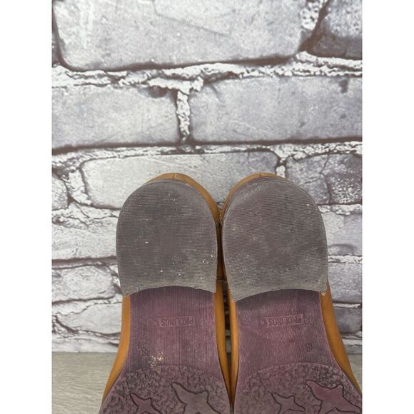 Pikolinos Brown Leather Lace Up Plain Oxfords Shoes Women Sz 38EU/7.5M US - Picture 15 of 16